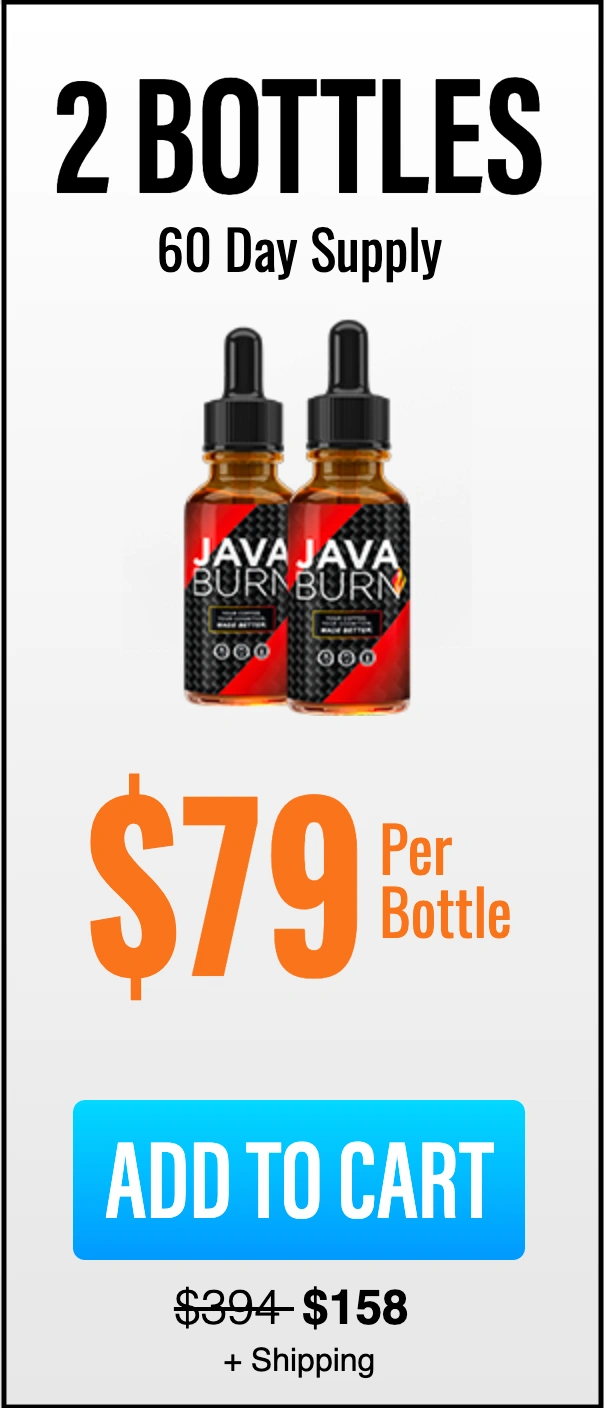 Java Burn 1 bottle
